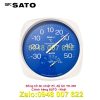 Đồng hồ đo nhiệt độ độ ẩm Sato TH-300 5 Thiet bi do nhiet do, do am Sato TH300