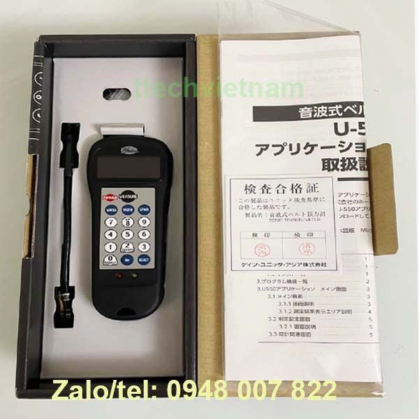 Máy đo lực căng dây đai Unitta U-550 2 Máy đo lực căng dây đai Unitta U-550 - Ảnh 2
