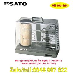 Máy ghi nhiệt độ độ ẩm Sato 7211-00 Sigma II