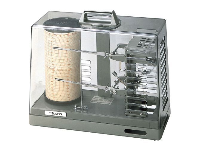 Máy ghi nhiệt độ độ ẩm Sato 7211-00 Sigma II 2 Máy ghi nhiệt độ độ ẩm Sato 7211-00 Sigma II - Ảnh 2
