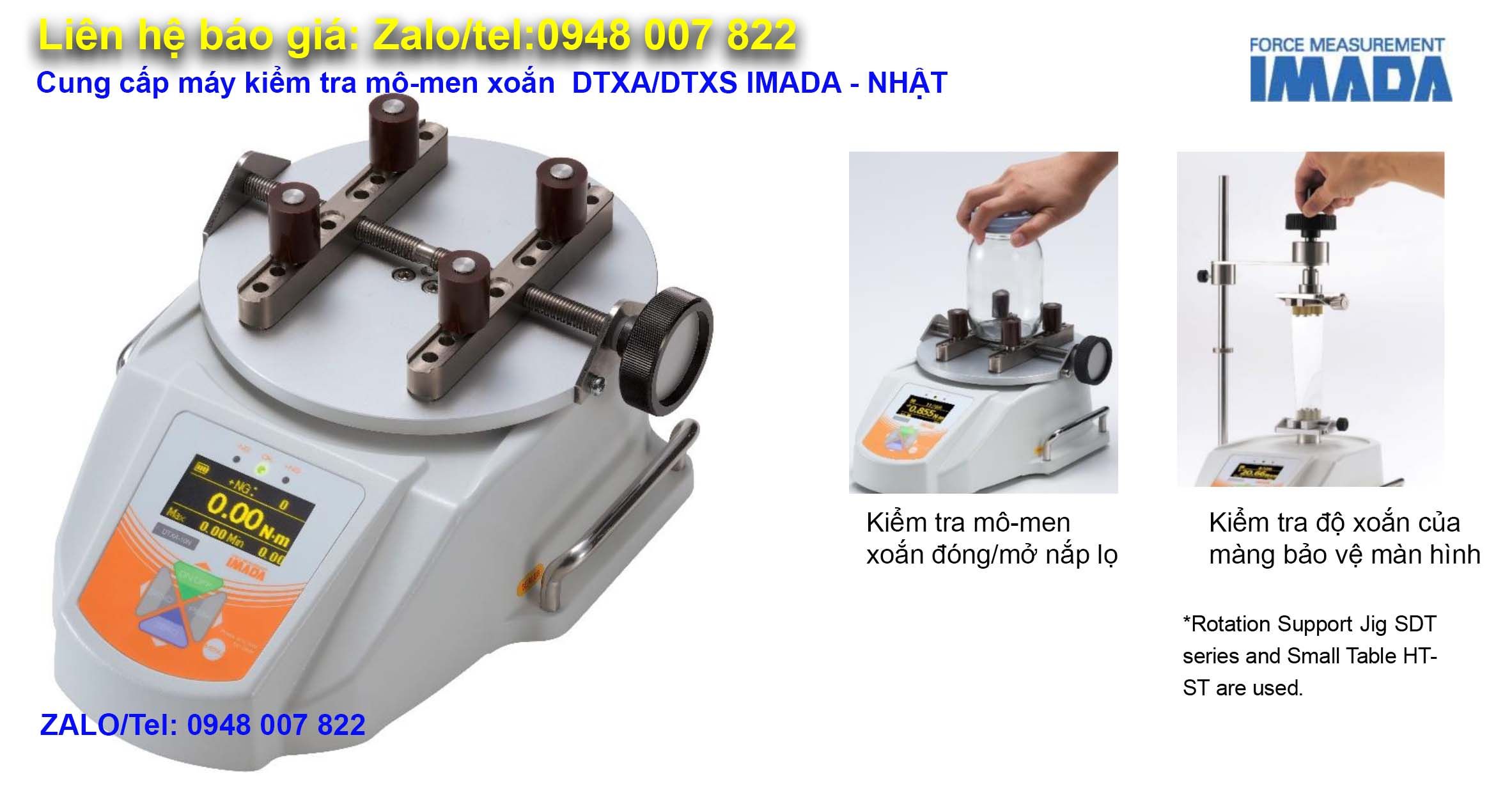 Cung cap may kiem tra mo men xoan DTXS IMADA NHAT