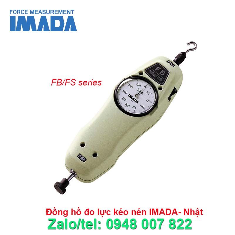 Đồng hồ đo lực kéo nén IMADA FB/FS series 1 Đồng hồ đo lực kéo nén IMADA FB/FS series