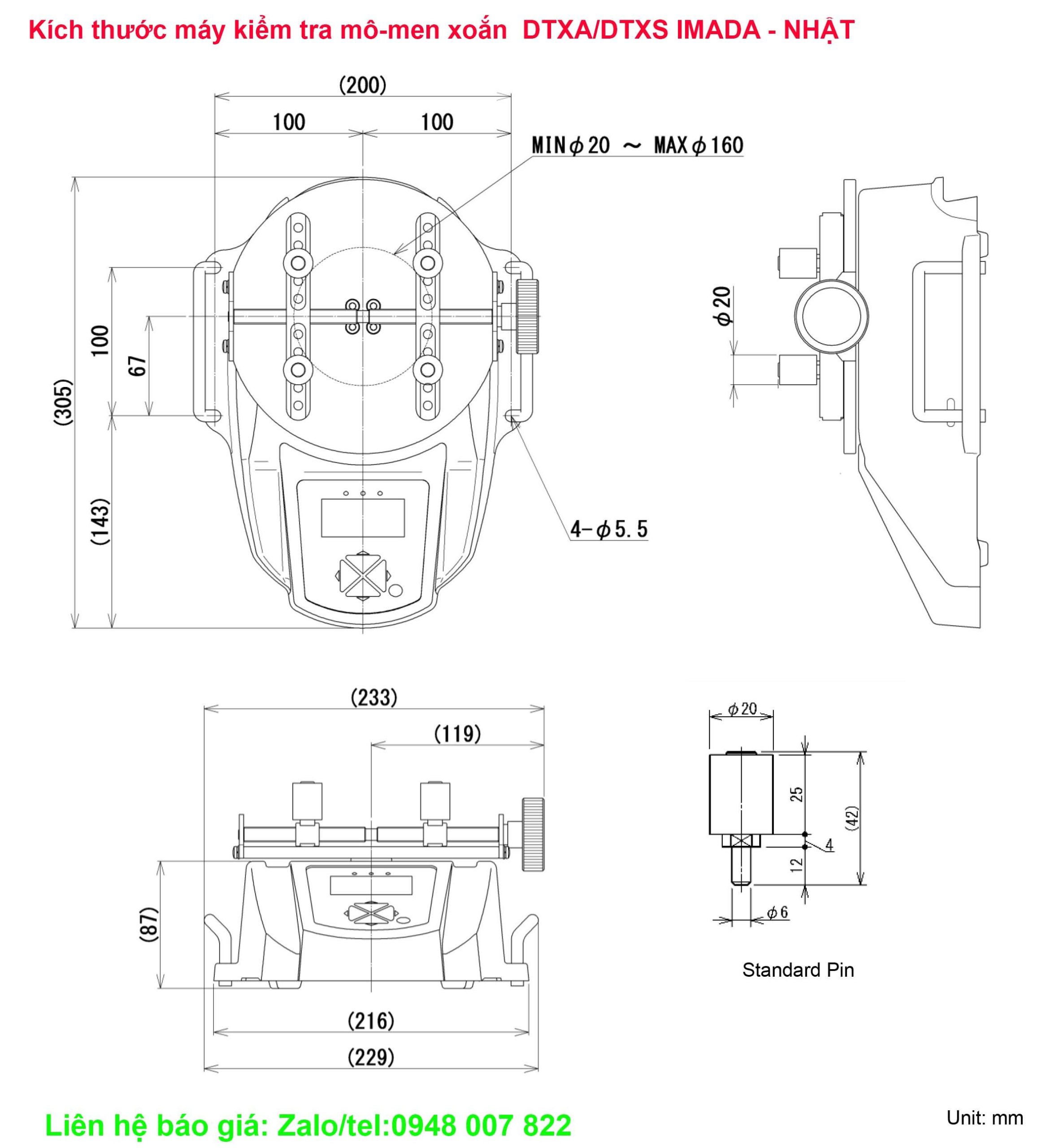 Máy kiểm tra mô-men xoắn DTXA-10N IMADA 4 Kich thuoc May kiem tra mo men xoan DTXA DTXS IMADA scaled