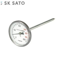 Nhiệt kế lưỡng kim dùng cho nhựa đường 200oC Sato
