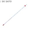 Nhiệt kế thân khắc chìm chứa cồn 0 đến 100°C 30 cm Sato 0110-00