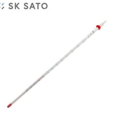 Nhiệt kế thân khắc chìm chứa cồn −20 đến 105°C 30 cm Sato