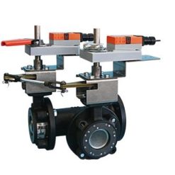 Van bướm 3 chiều Belimo F750-150SHP + 2*GMX24-MFT-X1