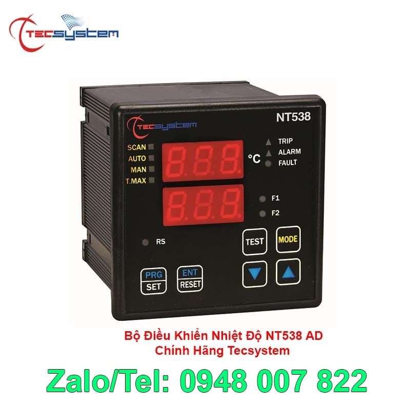 Màn hình điều khiển nhiệt độ NT538 AD Tecsystem 1 Màn hình điều khiển nhiệt độ NT538 AD Tecsystem