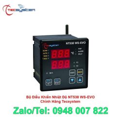 Màn hình điều khiển nhiệt độ NT538WS EVO Tecsystem