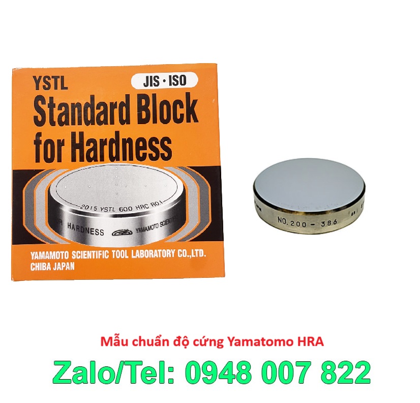Mẫu chuẩn độ cứng Yamamoto HRA-71 1 Mẫu chuẩn độ cứng Yamamoto HRA-71