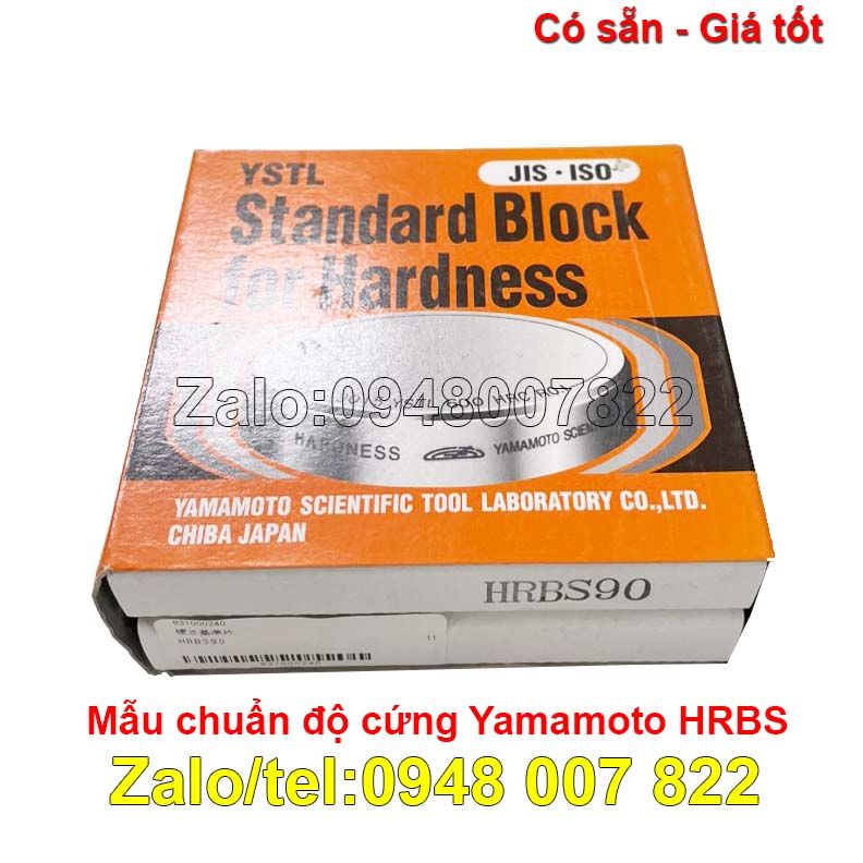 Mẫu chuẩn độ cứng Yamamoto HRBS-95 4 Mau chuan do cung Yamamoto HRBS 1