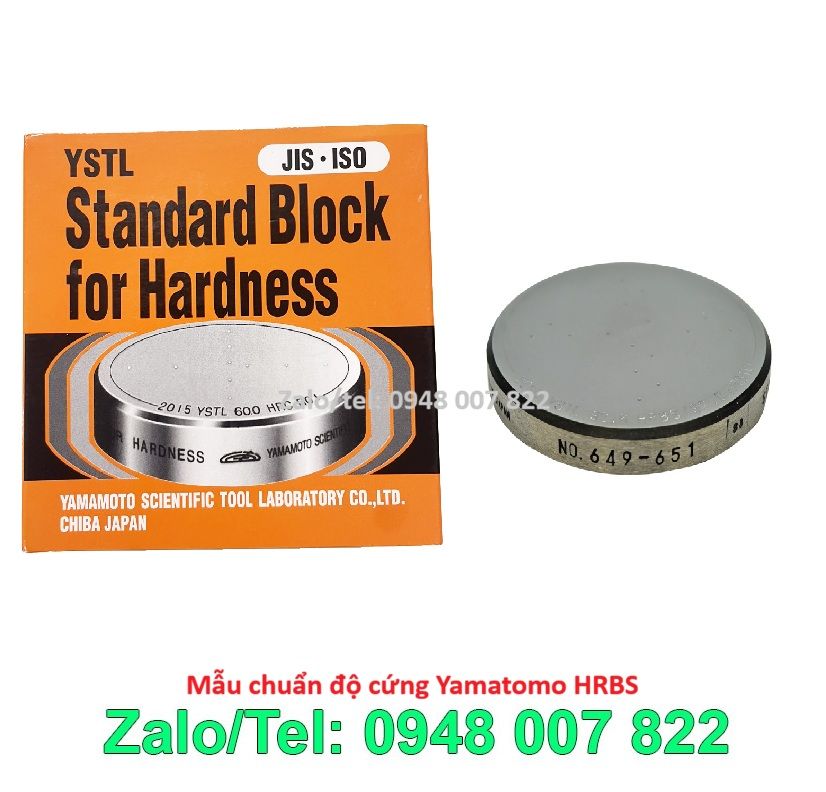 Mẫu chuẩn độ cứng Yamamoto HRBS-90 1 Mẫu chuẩn độ cứng Yamamoto HRBS-90
