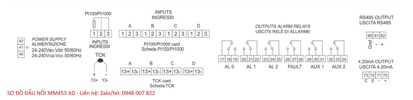 so do dau noi MM453 AD
