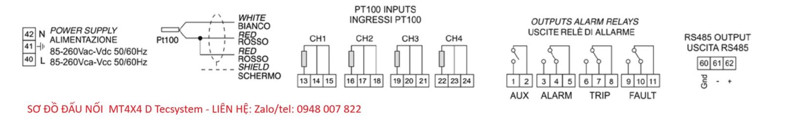 so do dau noi MT4X4 D Tecsystem