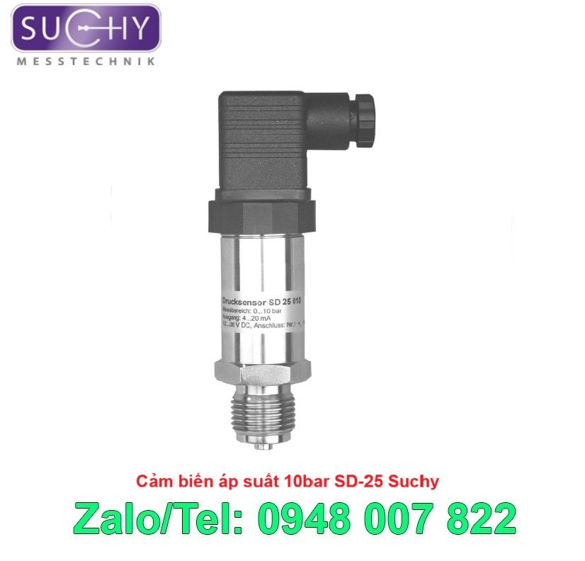 Cảm biến áp suất 10bar SD-25 Suchy