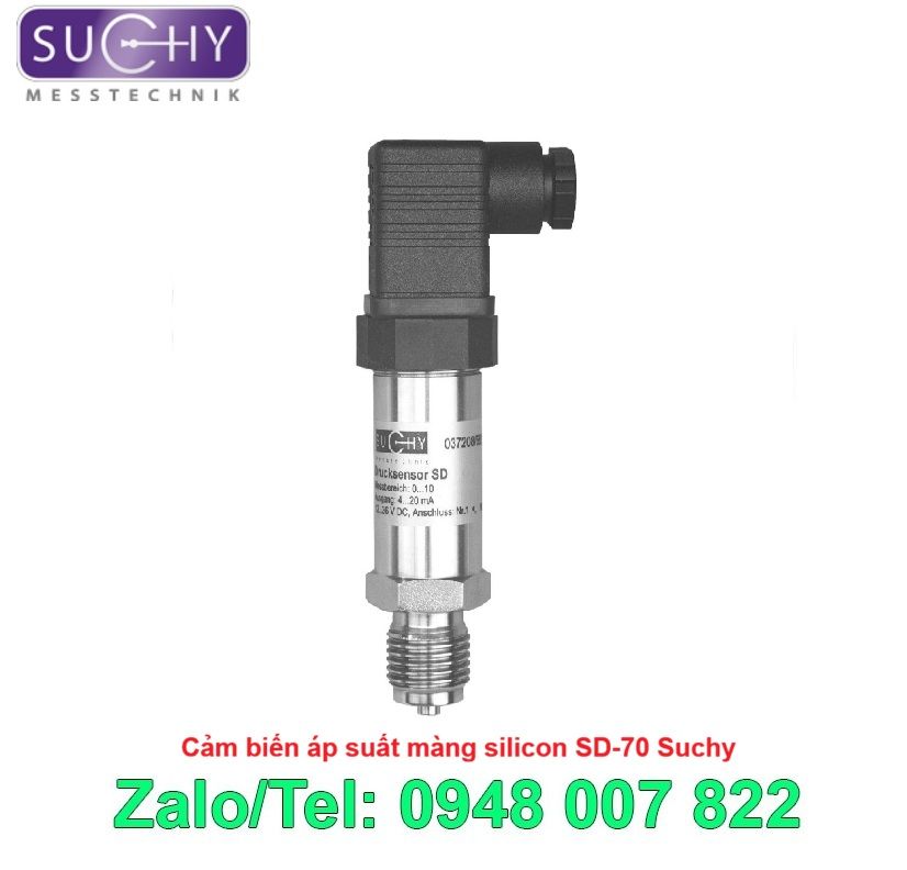Cảm biến áp suất màng silicon SD-70 Suchy