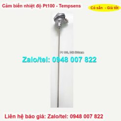 Cảm biến nhiệt độ Pt100 dài 500mm phi 6 Tempsens