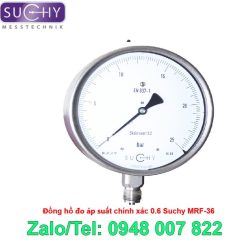 Đồng hồ đo áp suất chính xác 0.6 Suchy MRF-36