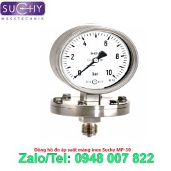 Đồng hồ đo áp suất màng inox Suchy MP-30