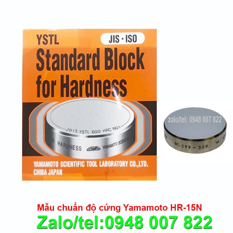 Mẫu chuẩn độ cứng Yamamoto HR-15N 1 Mẫu chuẩn độ cứng Yamamoto HR-15N