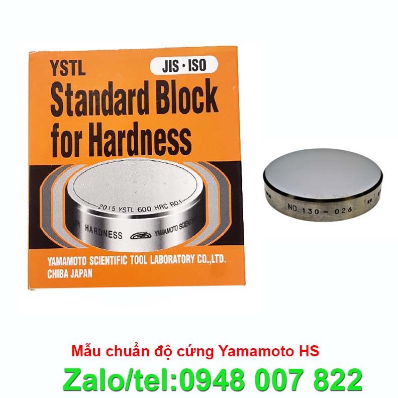 Mẫu chuẩn độ cứng Yamamoto HS-30;HS-40 1 Mẫu chuẩn độ cứng Yamamoto HS-30;HS-40