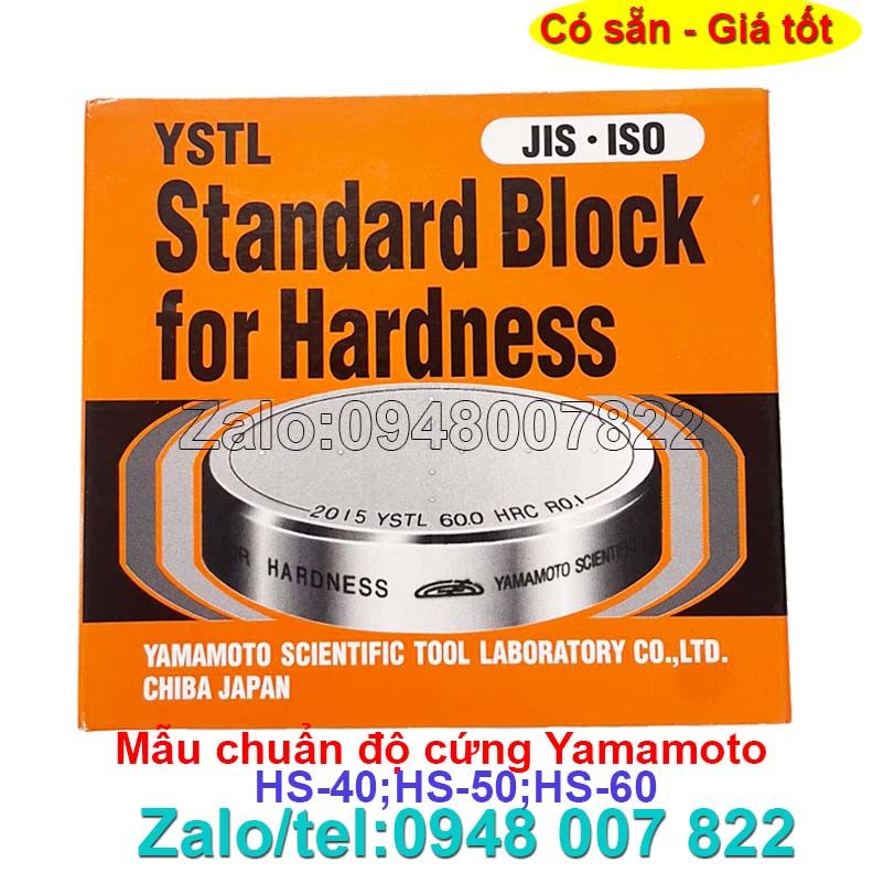 Mẫu chuẩn độ cứng Yamamoto HS-30;HS-40 4 Mau chuan do cung Yamamoto HS 40HS 50HS 60