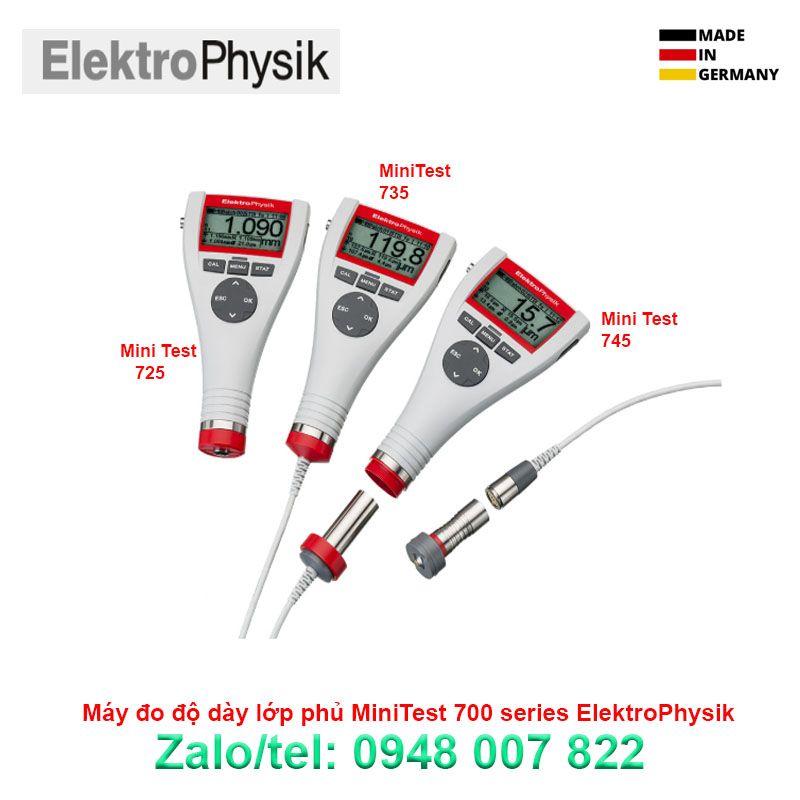 Máy đo độ dày lớp phủ MiniTest 725-735-745 ElektroPhysik 1 Máy đo độ dày lớp phủ MiniTest 725-735-745 ElektroPhysik