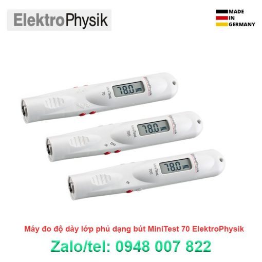 Minitest 70 Máy đo độ dày lớp phủ dạng bút MiniTest 70 ElektroPhysik - TỰ ĐỘNG HÓA ...