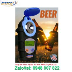 Máy đo khúc xạ bia 30 Brix MISCO (PA202X)