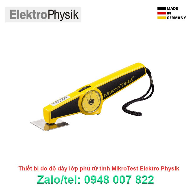 Thiết bị đo độ dày lớp phủ từ tính MikroTest Elektro Physik 1 Thiết bị đo độ dày lớp phủ từ tính MikroTest Elektro Physik