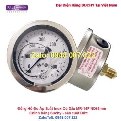 Đồng hồ đo áp suất 600bar Suchy MR-14F