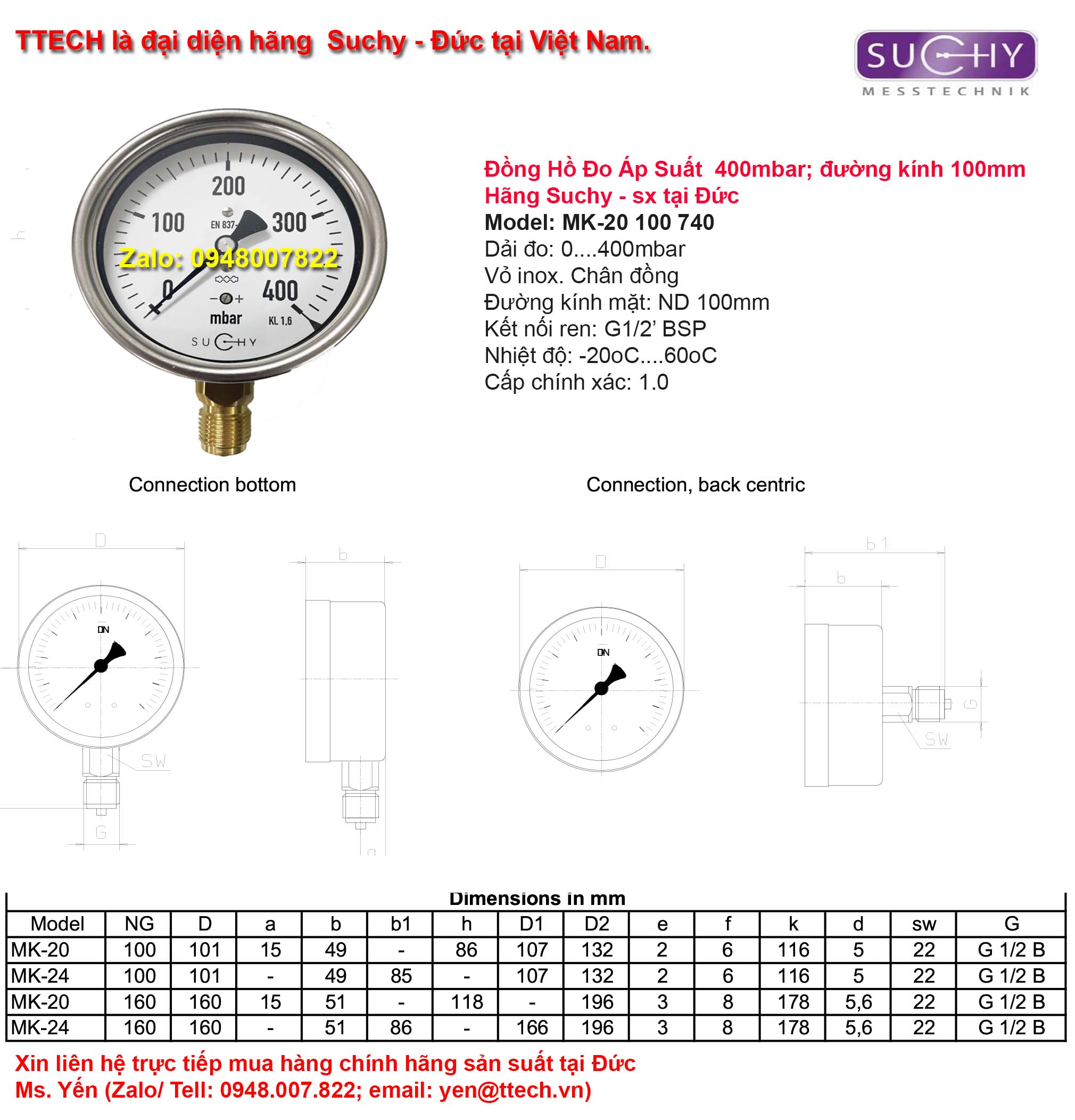 kich thuoc dong ho ap suat MK 20 100 740 400mbar SUCHY