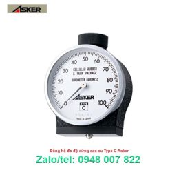 Đồng hồ đo độ cứng cao su Type C Asker