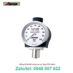 Đồng hồ đo độ cứng cao su Type C2L Asker