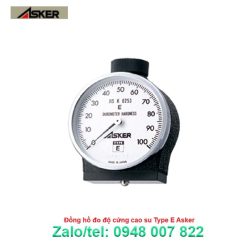Đồng hồ đo độ cứng cao su Type E Asker