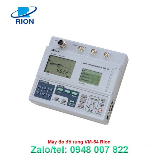 What Is Rion Rung Máy đo độ rung VM-54 Rion - TỰ ĐỘNG HÓA TTECH VIỆT NAM
